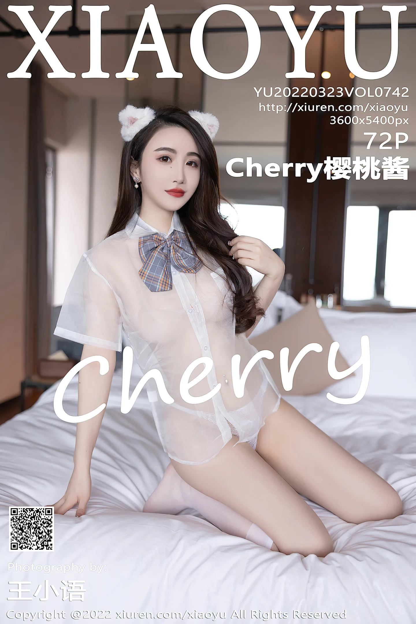 [XiaoYu画语界]Vol.742_女神Cherry樱桃酱私房性感透明JK服饰配白丝袜撩人诱惑写真72P-秀人网 - XiuRen.Pro